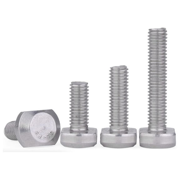 10 Pcs 304 Stainless Steel T-head Clamp Bolts, for Mechanical Accessories M5x16mm.