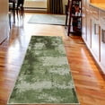 thumbnail image 2 of Modern Decorative Rug, Contemporary Themed Design Novelty Tones of Abstract Weathered Shapes, Quality Carpet for Bedroom Dorm and Living Room, 6 Sizes, Pale Green, by Ambesonne, 2 of 2