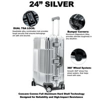 Cloud 9 Fashion All Aluminum Luggage