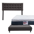 thumbnail image 1 of Colchón Matrimonial + Cabecera Catania + Box Spring Air DICASA Mónaco, 1 of 8