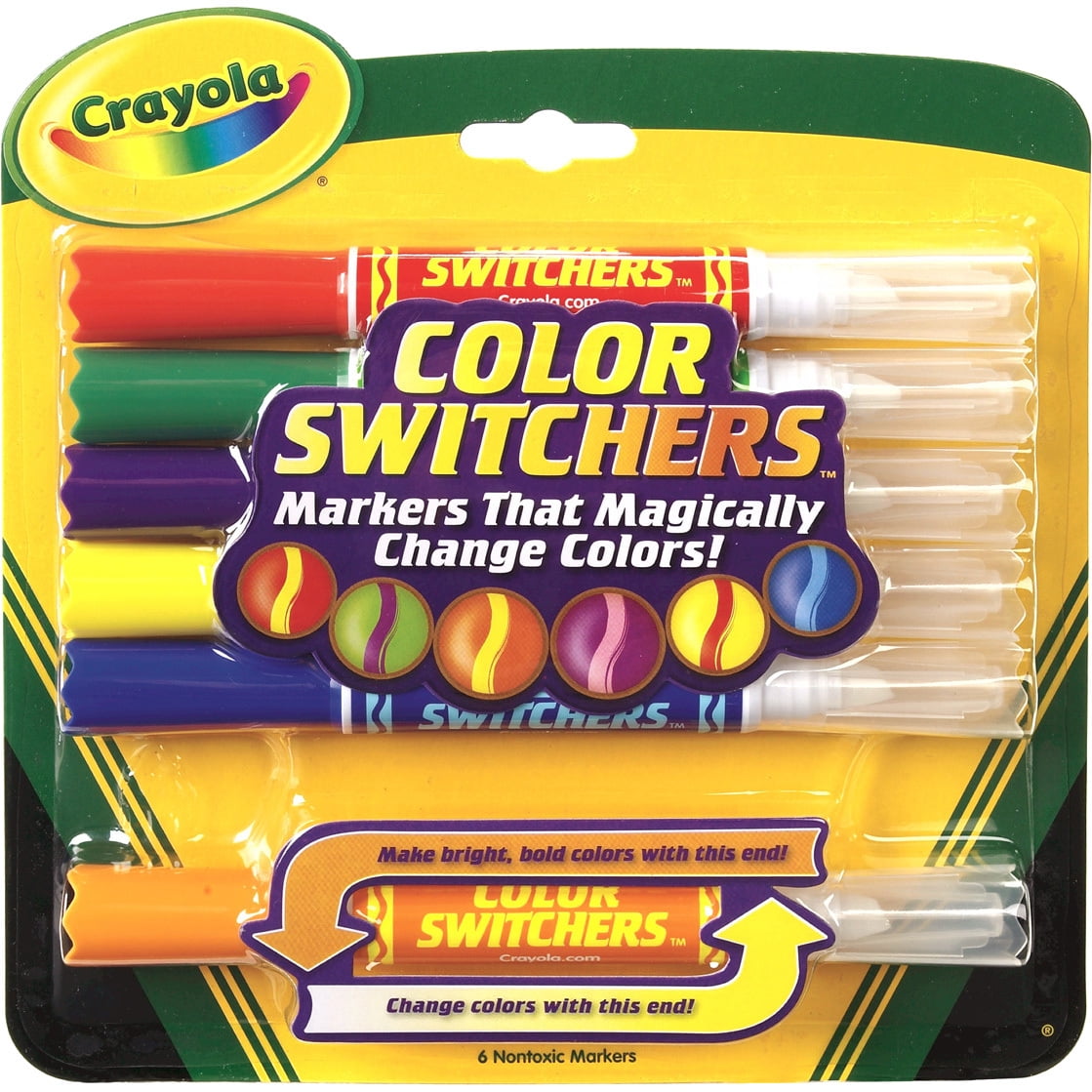 Crayola Color Switchers Markers, 6 Count