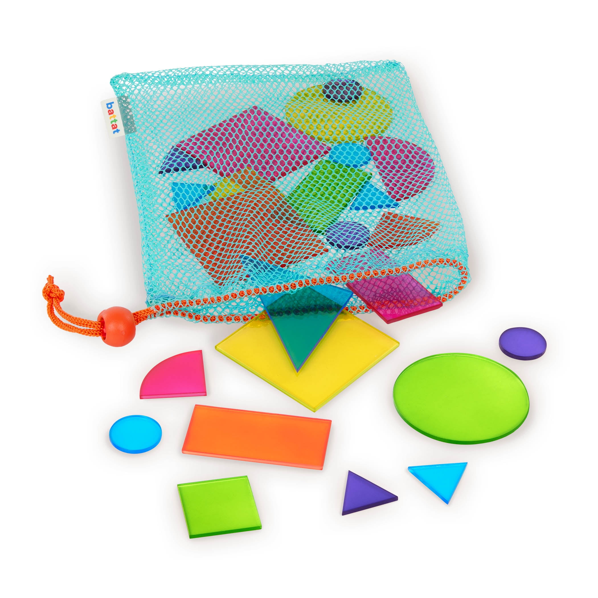 Battat Boîte lumineuse Shine Bright en plastique – 60 formes et 3 feuilles transparentes, jouet pour tout-petits et enfants d’âge préscolaire BOÎTE LUMINEUSE BATTAT