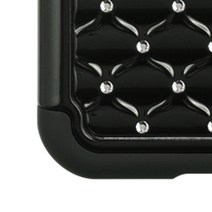 Faux Diamond Bling Silicone Skin Hard Snap Back Cover iPhone 6 iPhone 6s