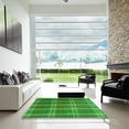 thumbnail image 6 of Ahgly Company Indoor Rectangle Patterned Green Area Rugs, 6' x 9', 6 of 6