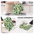 thumbnail image 3 of Sikiie Green Avocado (2) Waffle Weave Kitchen Dish Cloth,Super Absorbent Kitchen Dish Towels 16*26 Inches for Dish Rags Washing Dishes, Drying Dishes, 3 of 7
