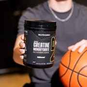 NutraBio Creatine Monohydrate Powder, Unflavored, 1000 g - Supports Muscle Energy, Recovery, and Strength