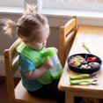 thumbnail image 2 of green sprouts Snap & Go® Easy-wear Bib (6 pack)-Aqua Hot Air Balloon & Green Bug Life-9-18mo, 2 of 3