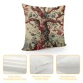thumbnail image 4 of Fenyluxe Red Toile Pillow Covers French Country Throw Pillows Vintage Victorian Pillow Cases for Farmhouse Sofa Couch Living Room Bedroom Christmas Decor 22x22in, 4 of 5