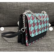 Mini Klare Crossbody With Houndstooth Print
