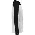 thumbnail image 4 of Holloway 223602.226.M Youth Momentum Team Long Sleeve T-Shirt, White & Black - Medium, 4 of 5