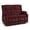 Red, Loveseat, variant on MCombo 57" Power Loveseat Recliner Sofa, Reclining Seating with Heat Vibration for Living Room, Fabric, Dark Grey