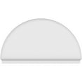 thumbnail image 3 of Ekena Millwork 86"W x 49-3/4"H x 2-3/4"P Half Round Smooth Architectural Grade PVC Combination Pediment, 3 of 7