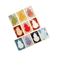 thumbnail image 4 of KLKCMS 10 Pieces Chinese Xuan Paper Chinese Spring Festival Picture Frame Notecards, 4 of 9