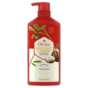 Old Spice Moisturize Shampoo for Men with Shea Butter, 22 fl oz