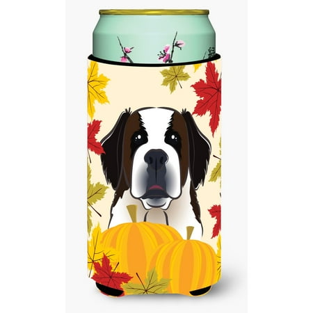

Carolines Treasures BB2052TBC Saint Bernard Thanksgiving Tall Boy beverage Insulator Hugger Tall Boy multicolor