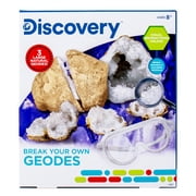Discovery Break Your Own Geodes Geology Exploration Kit, Kids, Boys and Girls, Child, Ages 8+