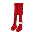 thumbnail image 1 of SUNSIOM Collants Décorés de Père Noël Automne Hiver pour Filles, 1 of 8