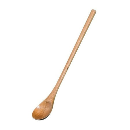 

Japanese style multifunctional long-handled spoon wooden lotus long-handled spoon coffee spoon mixing spoon wooden spoon seasoning spoon baby feeding spoon