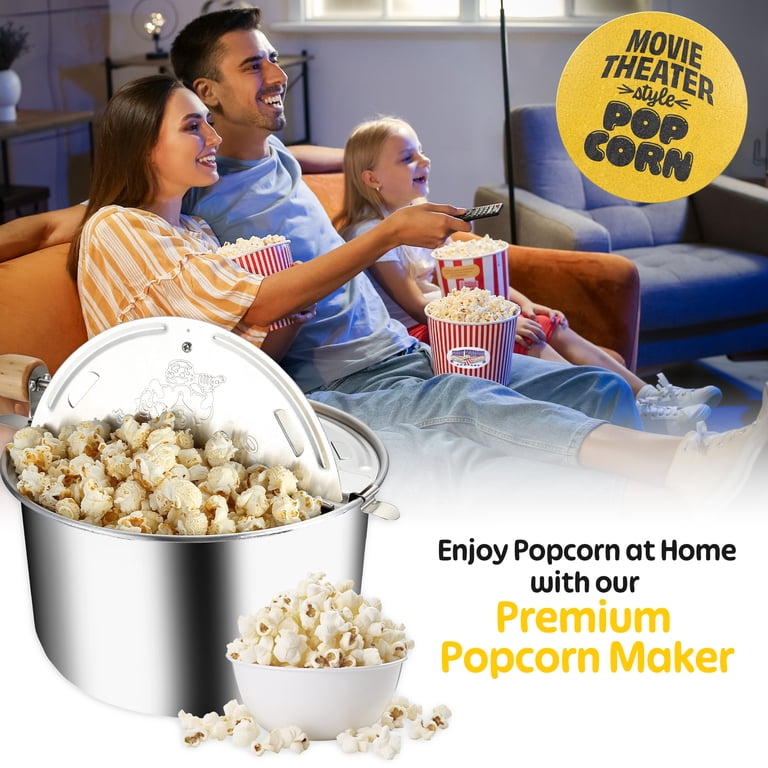 Great Northern Popcorn ポップコーンメーカー Great Northern Popcorn, Popcorn Maker, 6-Quart Aluminum Stovetop