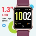 thumbnail image 3 of Fitness Activity Tracker Watch as Fitbit Heart Rate Monitor Pedometer for Women, 3 of 5
