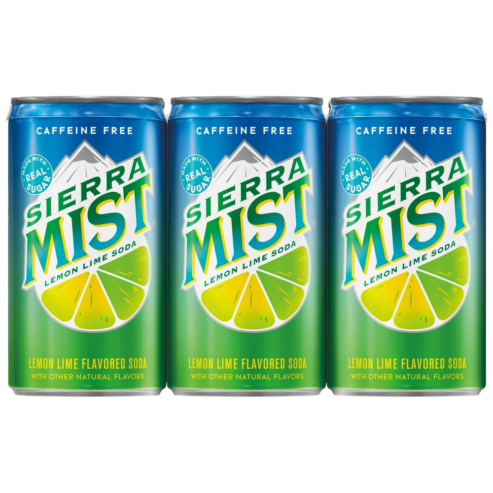 Sierra Mist Mini Cans, 7.5 Fl Oz, 6 Count