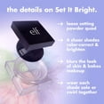 thumbnail image 6 of e.l.f. Set It Bright Correcting & Brightening Setting Powder Quad, Medium/Tan, 0.37 oz, 6 of 12