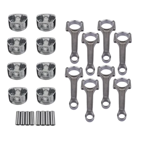 GELUOXI Pistons Connecting Rods Kit for 03-08 Chrysler Dodge Jeep 5.7L Hemi 53021538AD