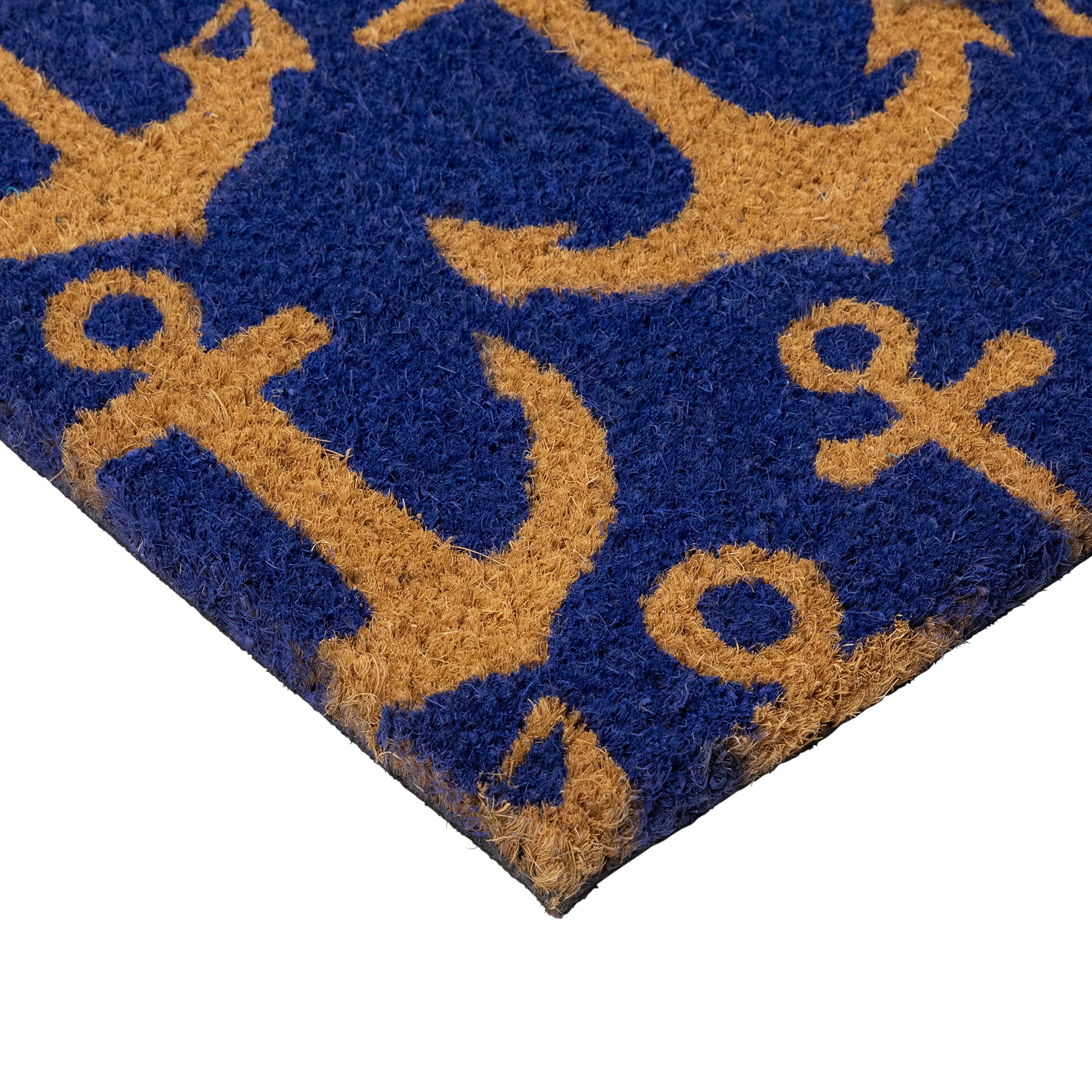 Natural Coir Anchors Away Outdoor Doormat - 18 x 30"