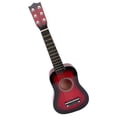 thumbnail image 4 of Guitarra acústica para niños de 21 pulgadas y 6 cuerdas de madera, guitarra portátil de juguete, mini instrumento musical, juguetes educativos, guitarra de madera de juguete para niños y niñas, 4 of 8