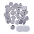 thumbnail image 2 of Abbracc 100 Pieces DIY Badges Making Supplies Round Blank Badges Kit Button Parts for Button Making Machine DIY Craft Presents M, 2 of 9