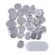 thumbnail image 2 of 100 piezas para máquina de hacer insignias DIY, suministros para hacer insignias de botón y pin. M, 2 of 9