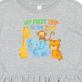 thumbnail image 4 of Inktastic My First Trip to the Zoo Girls Toddler Dress, 4 of 5