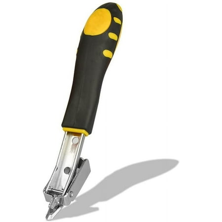 Upholstery and Construction Heavy Duty Staple Remover Tack Lifter Office Claw Tools Yellow