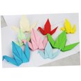 thumbnail image 4 of HAMPPLIES 75Pcs Double Sided Origami Sheets in Assorted Colors Ideal for Paper Folding Crafts, 4 of 5