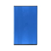 External HDD Enclosure 2.5in 5Gbps 2TB Capacity Anti Static Hard Drive Case with USB3.0 Interface for  for OS X for Vista Not Inclube Hard Disk