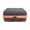 Orange, variant on jifeng Dice Bag Holds up to 70 Dices with Removable Slotted Tray Carrier Dices Case Green
