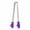 Purple, variant on Zmeidao Ice Tongs Stainless Steel Sugar Cube Tongs Small Serving Tongs for Tea and Coffee Party, Appetizers, Desserts