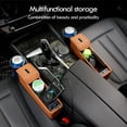 thumbnail image 2 of Caja de almacenamiento para grietas en el asiento del automóvil Cargador de caja USB dual (copiloto naranja) Tmvgtek Accesorios para autos y motos, 2 of 7