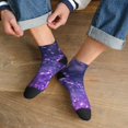 thumbnail image 3 of Pofeuu Purple Bubble Abstract Art Print 30cm Socks, Adult Running Hiking Socks for Youth and Adult, 3 of 7
