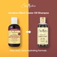 thumbnail image 3 of SheaMoisture Strengthen & Restore Shampoo for Damaged Hair, Jamaican Black Castor Oil to Cleanse & Nourish Hair, 3.2 fl oz, 3 of 9
