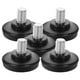 thumbnail image 1 of 5 uds. Almohadillas para pies de sillas de salón, niveladores de muebles resistentes, nivelador de silla para reemplazo, pies fijos atornillados, accesorios para sillas para sillas de peluquero, 1 of 8