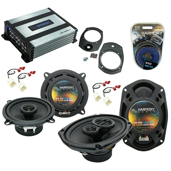 Harmony Dodge Ram 2500/3500 06-10 HA-R5 5.25" 225W, HA-R69 6x9" 450W & 800W Amp