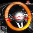 thumbnail image 3 of (Gray) Car Heated Steering Wheel Cover, 3 of 5