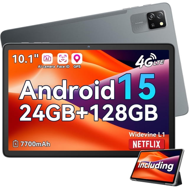 Tablet Blackview Tab 60Pro de 24 GB+128 GB de 10,1" Android 15 5G