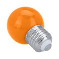 thumbnail image 1 of 3W E27 Round Shaped LED Light Bulb Home Bar Party Festival Decorative Lamp Lighting (Orange), 1 of 8