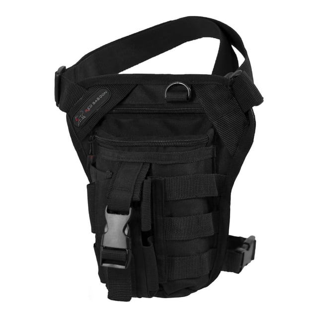 Piernera 5 Compartimentos Piernera para Hombre Antirrobo Piernera para Mujer Porta Celular Red Baboon Dustyk