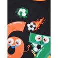 thumbnail image 5 of ATAIKU 3-12Y Kids Boys 2-Piece Pajamas Summer Pjs Toddler Short Sleeve Sleepwear Set Numbers 6 and 7, Soccer Jammies, 5 of 11