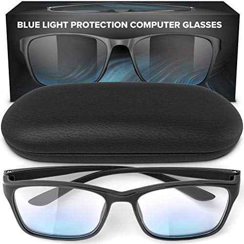 Stylish Blue Light Blocking Glasses for Women or Men - Ease Computer ...