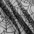 thumbnail image 3 of THOPBPRK Halloween Round Lace Tablecloth, Black Spiderweb Design Table Cover for Party Decor, Gothic Style Polyester Dining Tablecloth for Holiday Home Decoration, 3 of 6