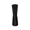thumbnail image 2 of Unique Bargains Bottes Mi-Mollet Pliables à Talons Blocs à Bout Rond pour Femmes Noires (Taille 8), 2 of 8